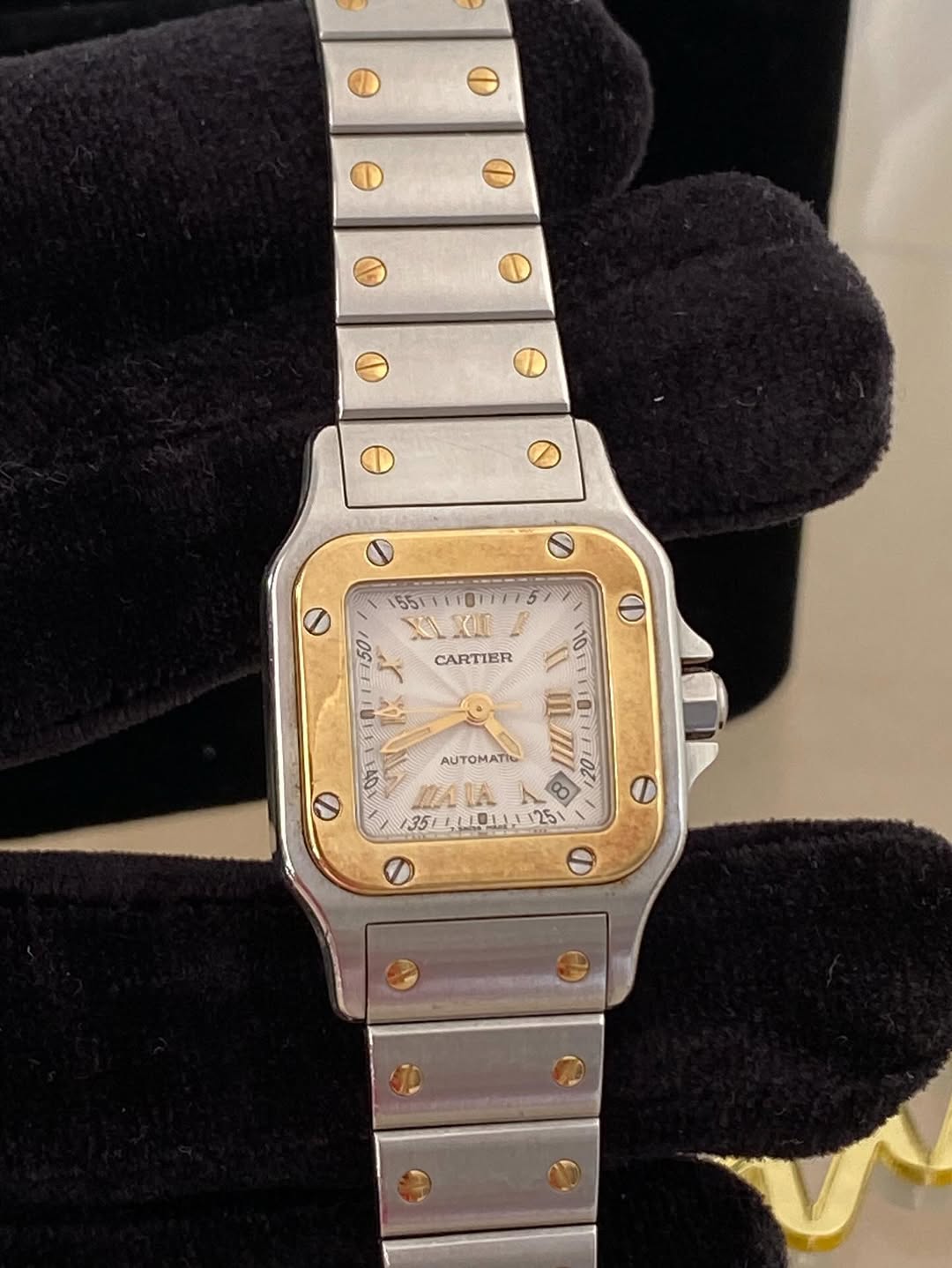Cartier Santos Galbee Two Tone
