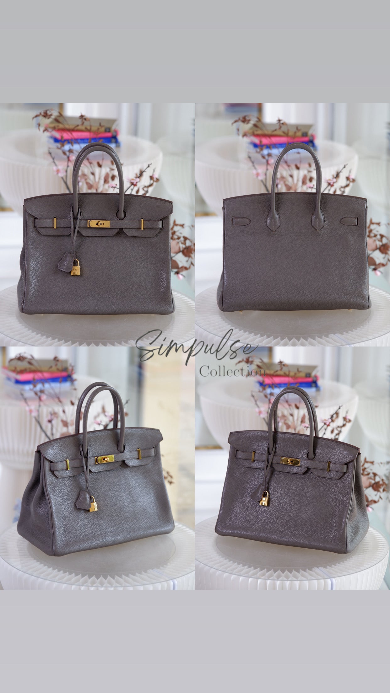 H Birkin 35 Etain GHW