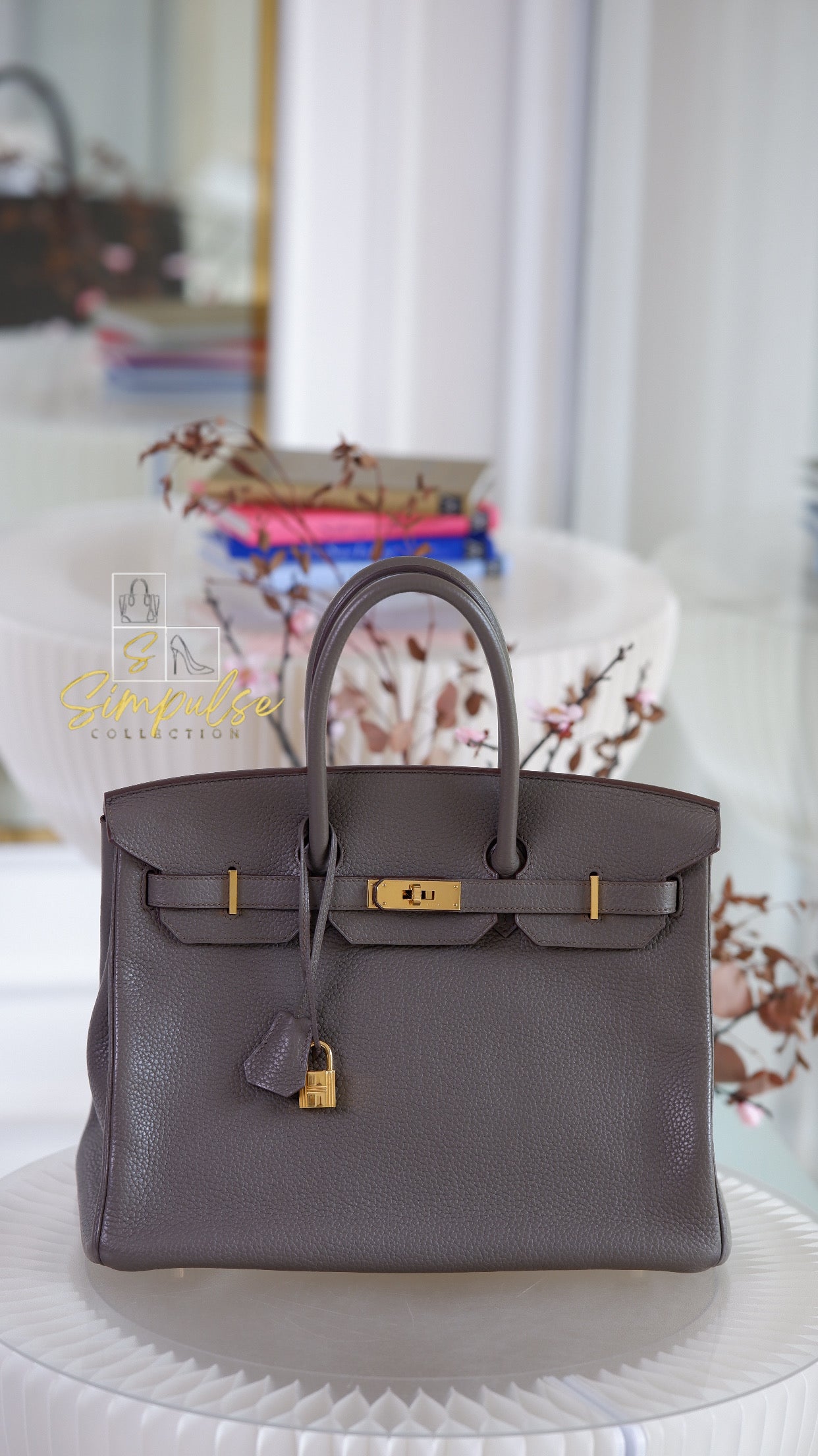 H Birkin 35 Etain GHW