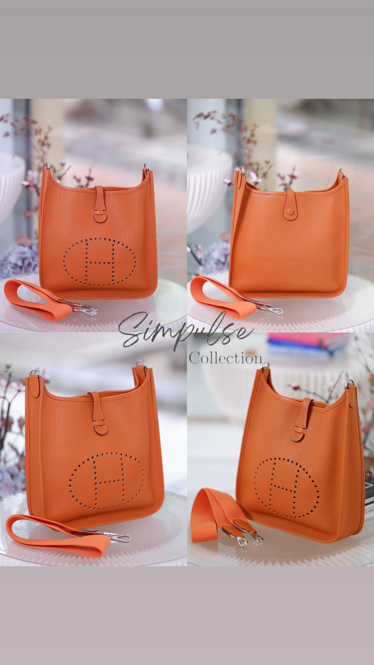 H Evelyne Orange Pm