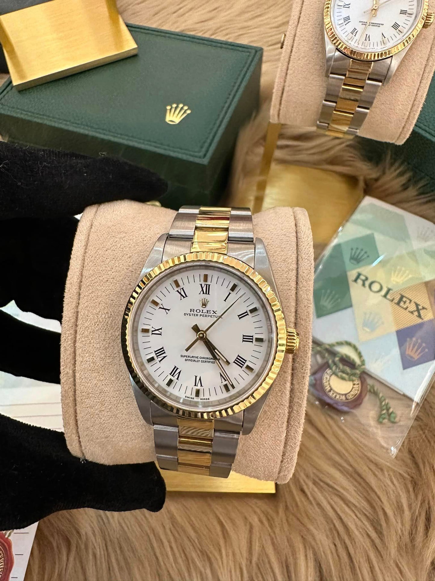 36MM OP Two Tone w/o Lughole