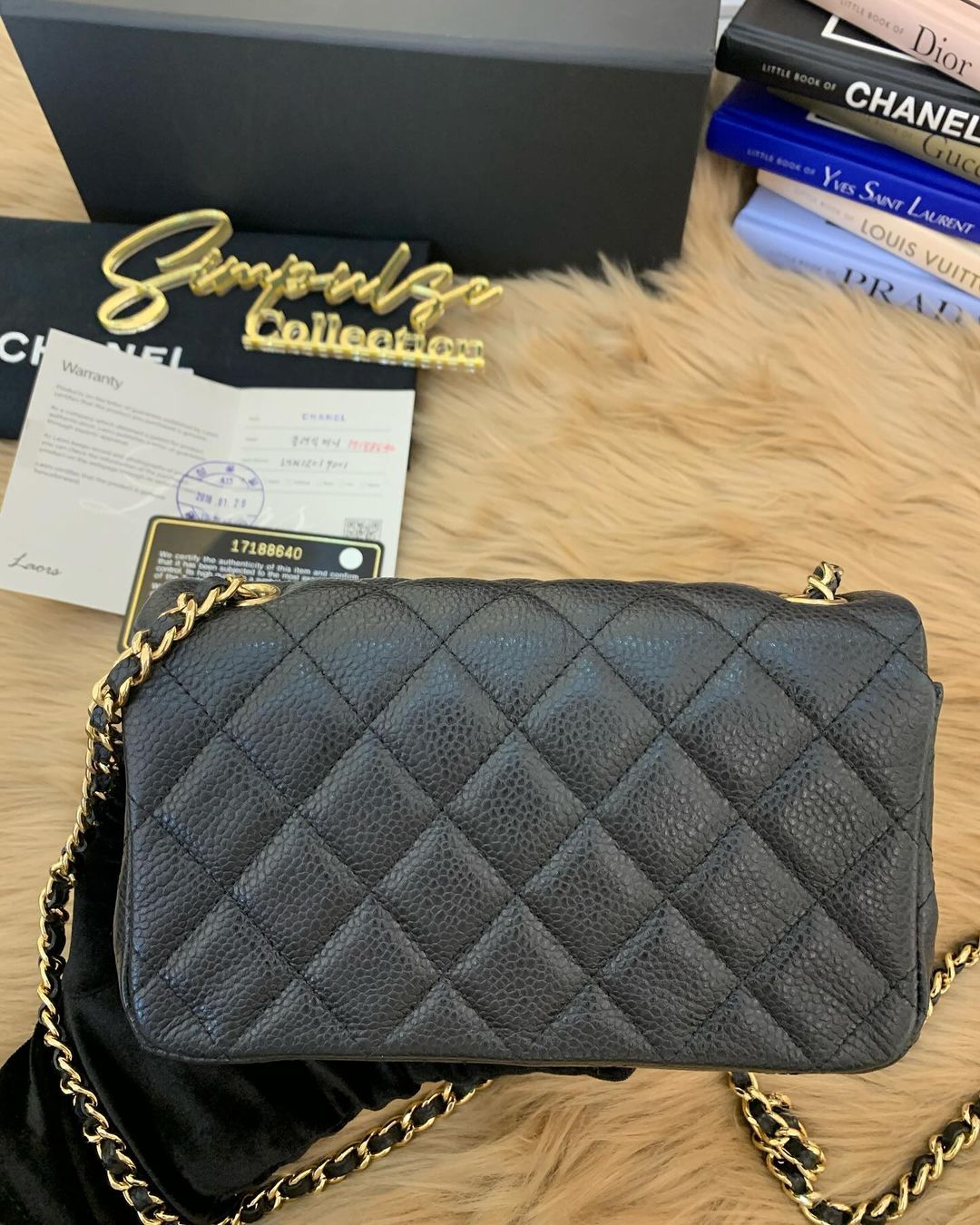 C Mini Rec Caviar GHW