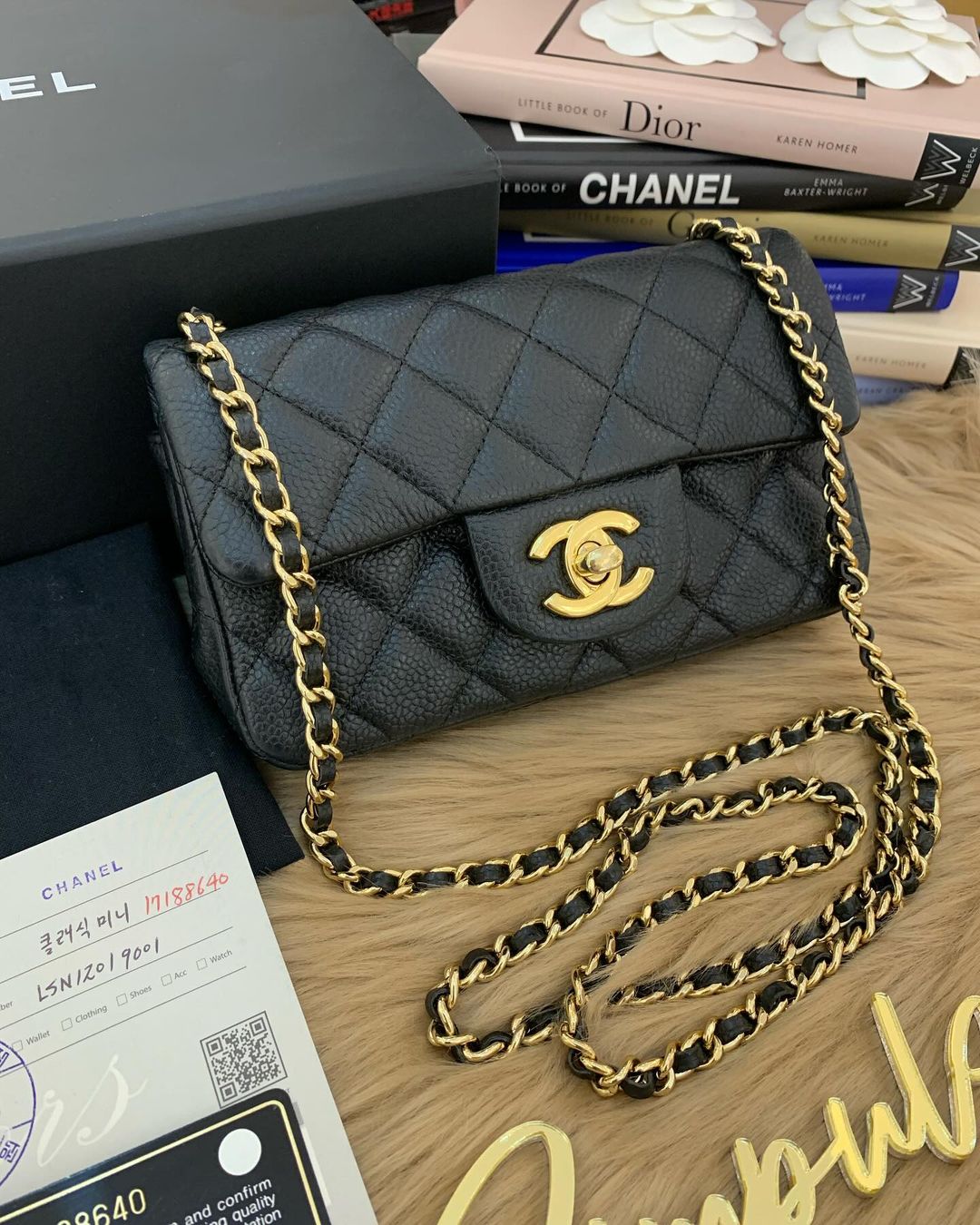 C Mini Rec Caviar GHW