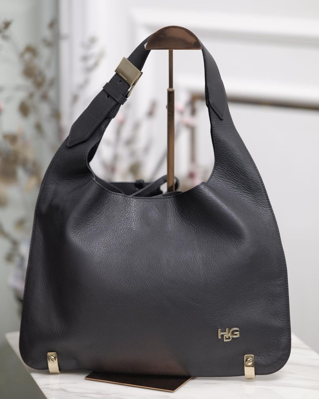 HDG Leather Hobo Bag