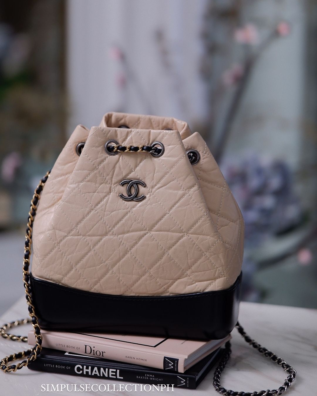 chanel mini backpack sale Is Back Leather 61804 tone hardware Gabrielle Chanel Sequin Backpack Shop