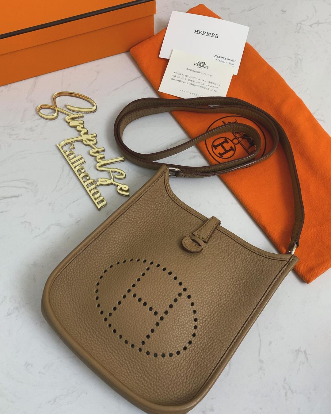 Hermes Evelyne Tpm Mini PHW