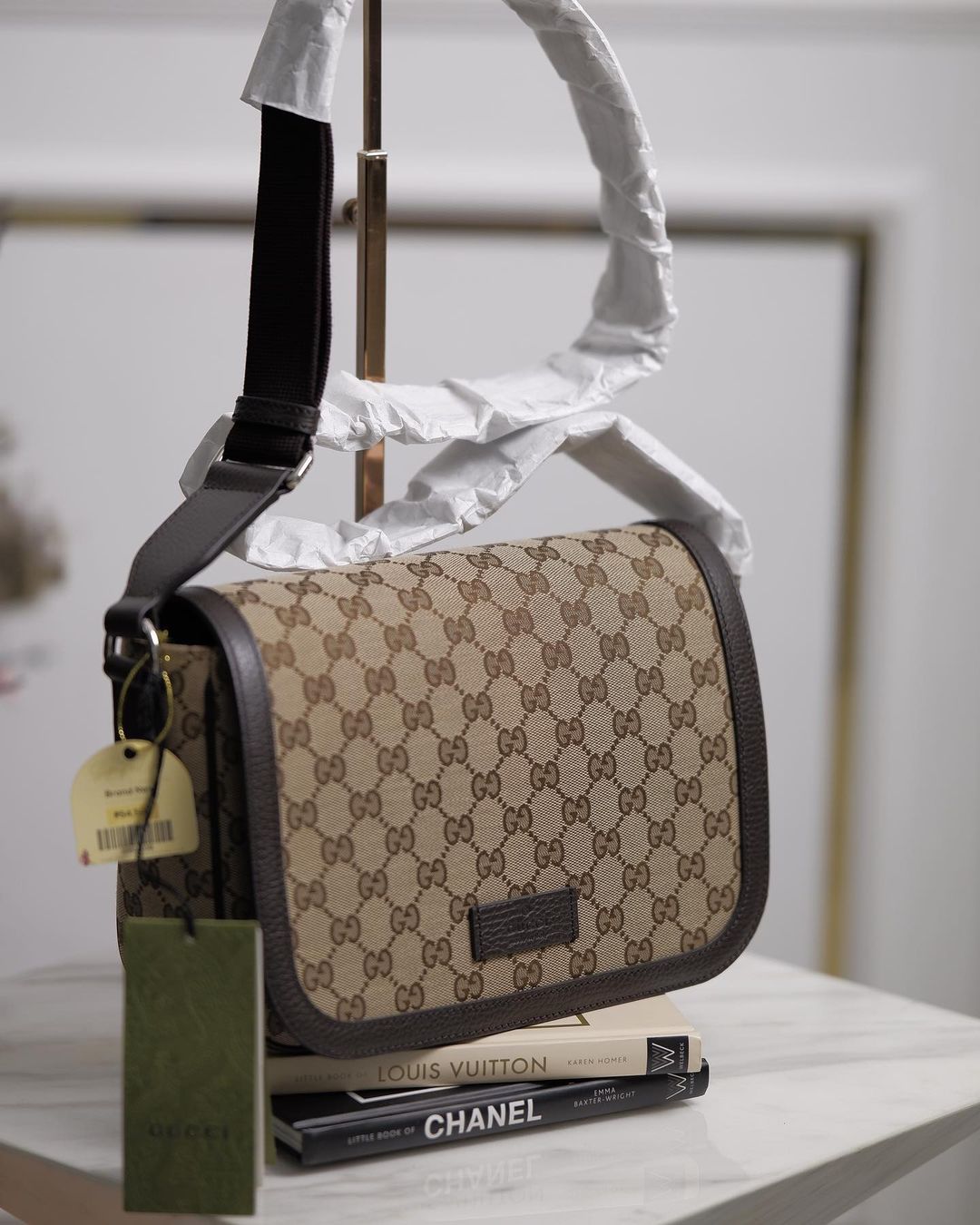 GG Canvas Messenger Bag