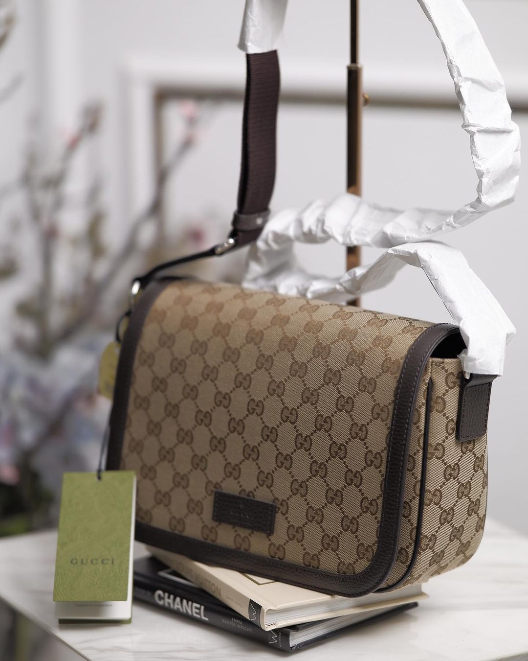 GG Canvas Messenger Bag