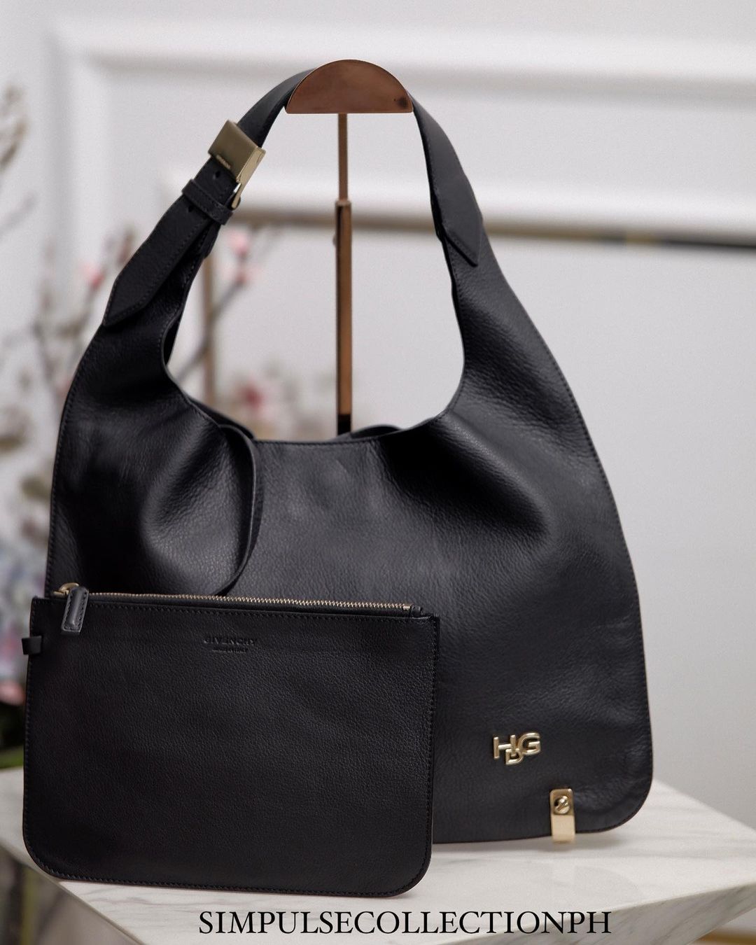 HDG Leather Hobo Bag