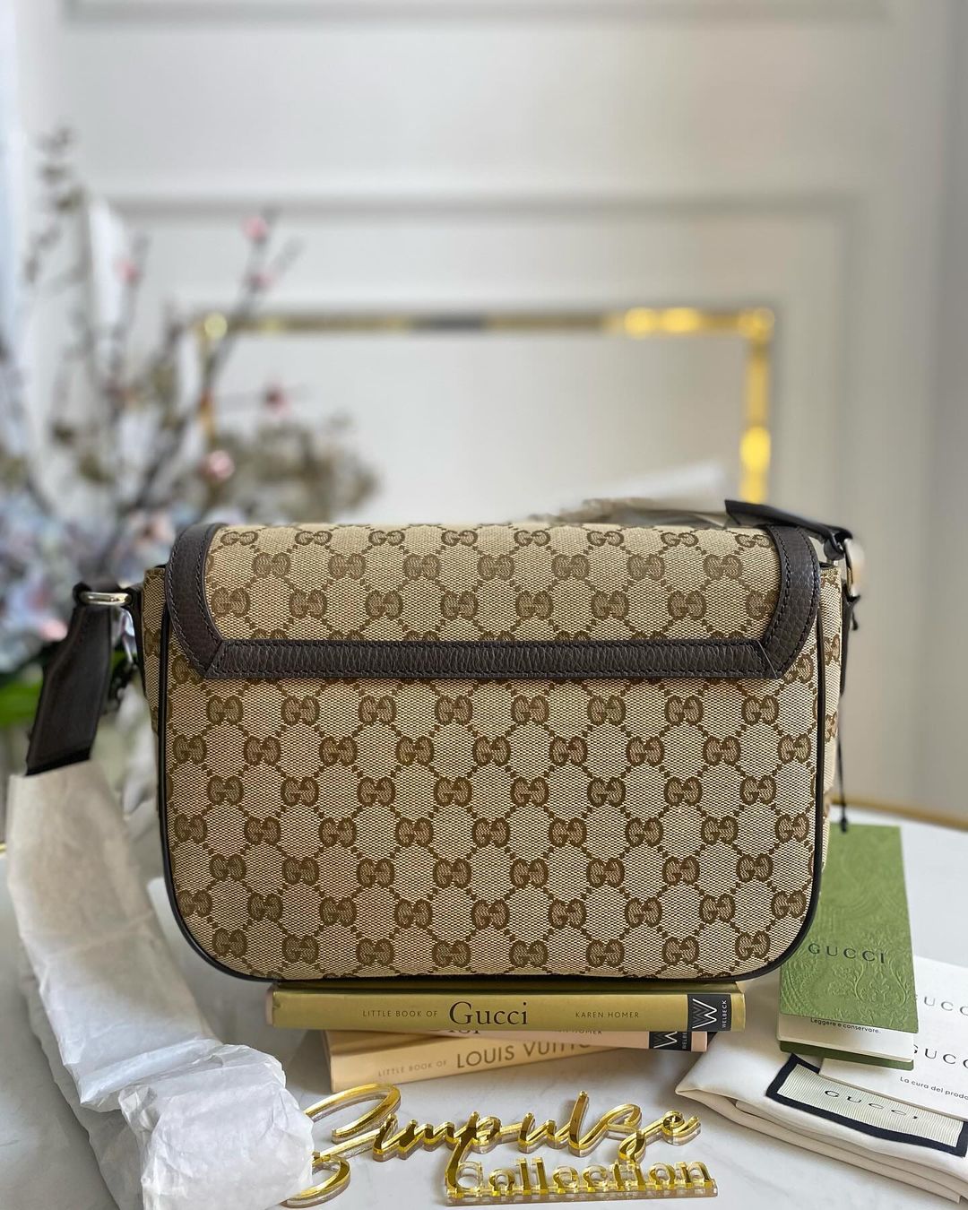 GG Canvas Messenger Bag