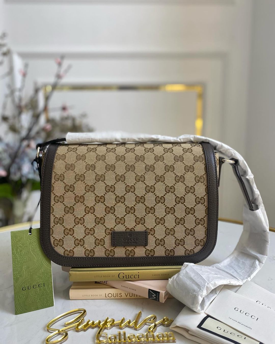 GG Canvas Messenger Bag