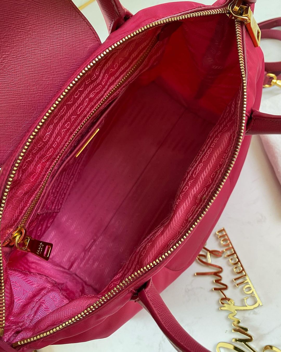 P Nylon 2 Way Bag