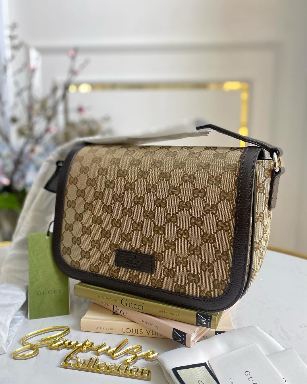 GG Canvas Messenger Bag