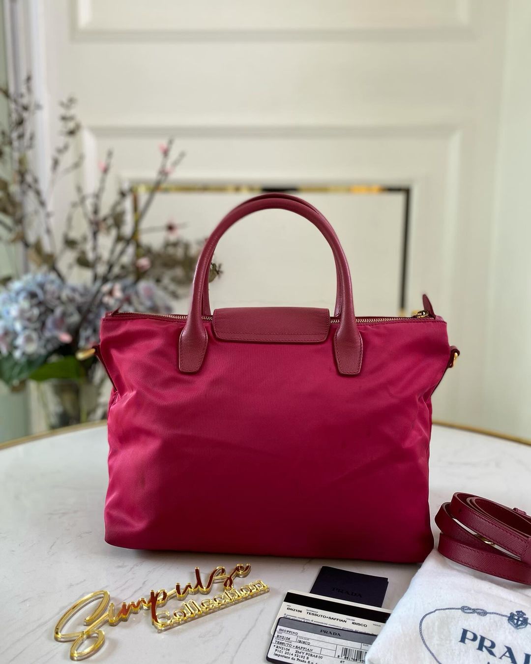 P Nylon 2 Way Bag