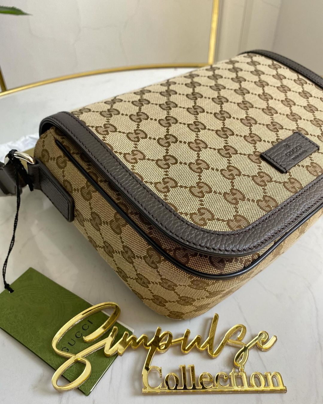 GG Canvas Messenger Bag