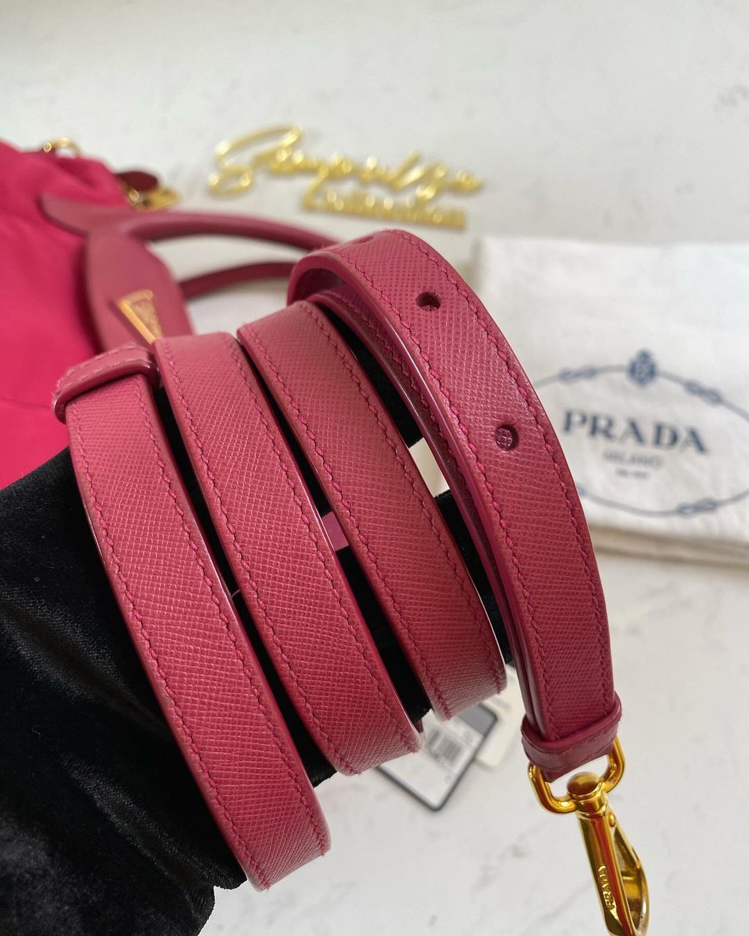 P Nylon 2 Way Bag