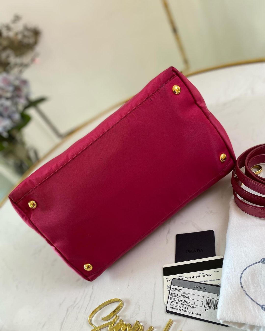 P Nylon 2 Way Bag