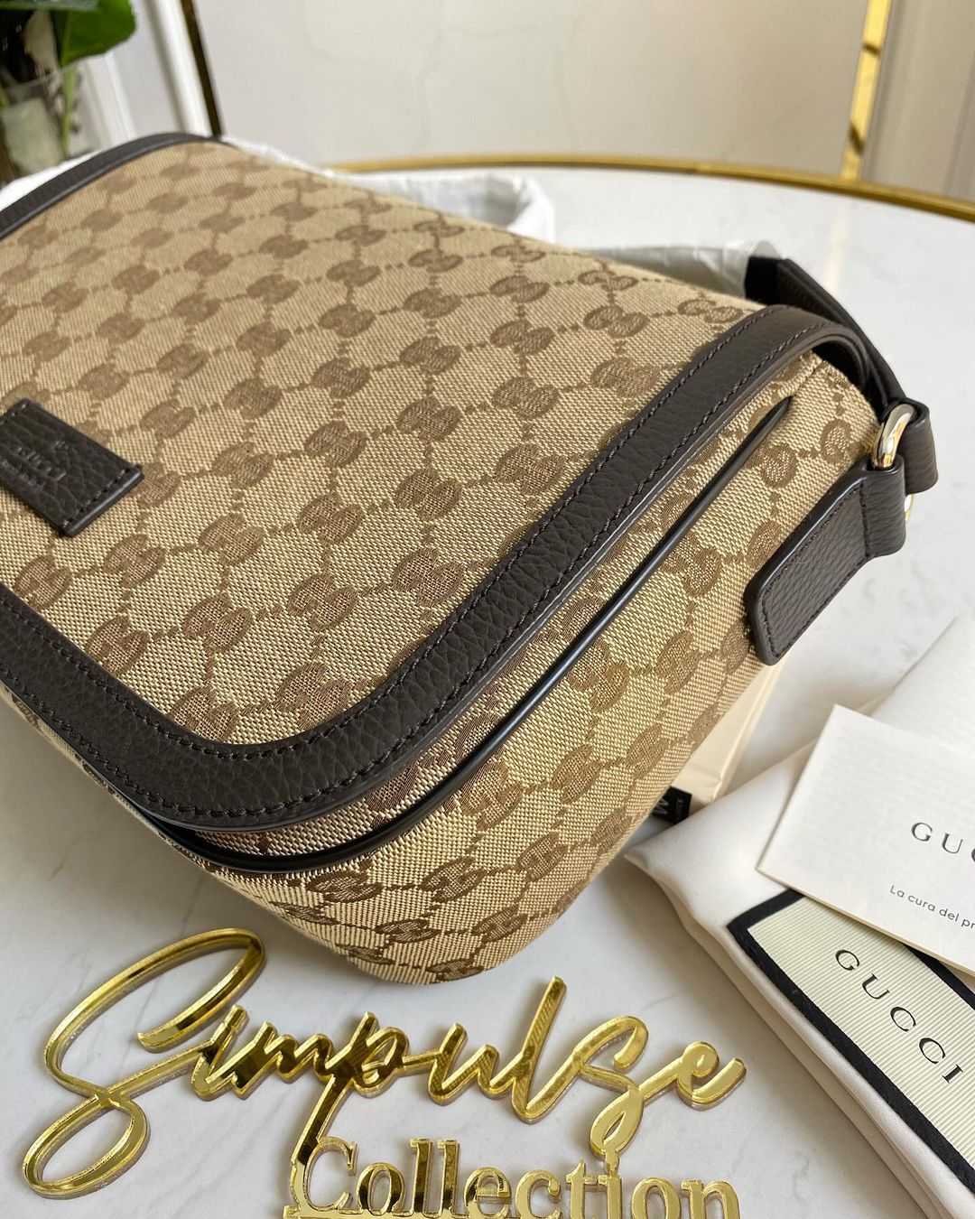 GG Canvas Messenger Bag