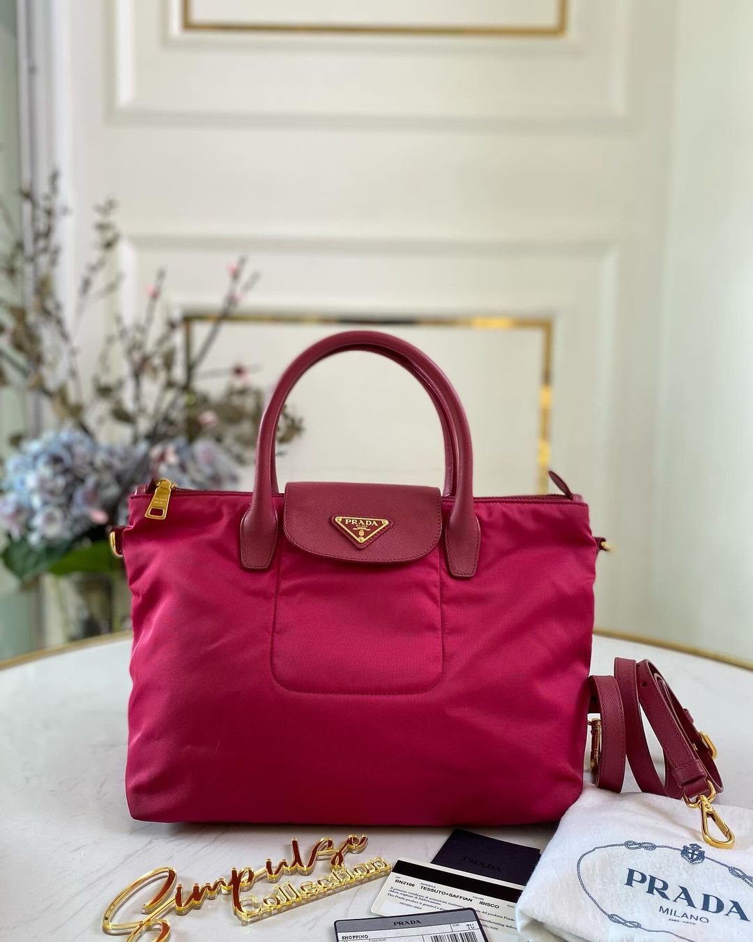 P Nylon 2 Way Bag