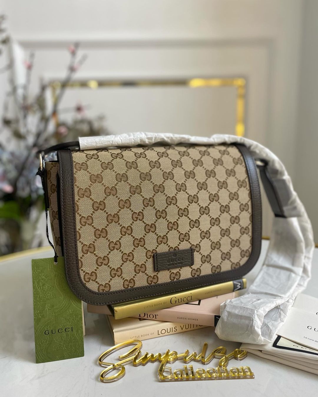 GG Canvas Messenger Bag