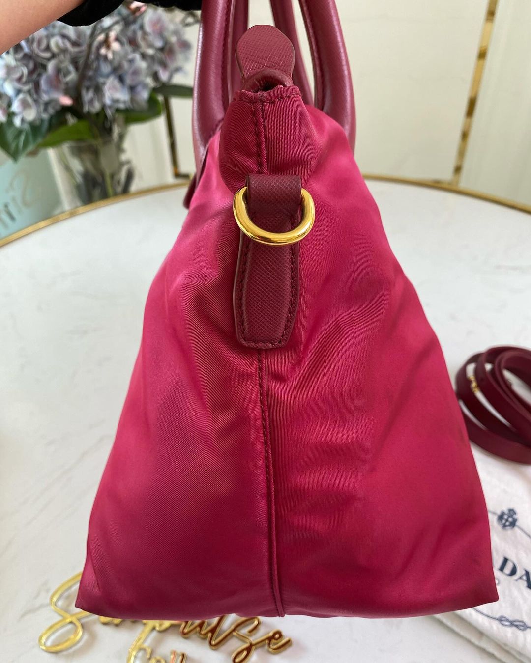 P Nylon 2 Way Bag