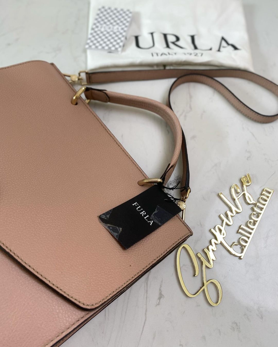 Furla Julia M Top Handle Shoulder Bag