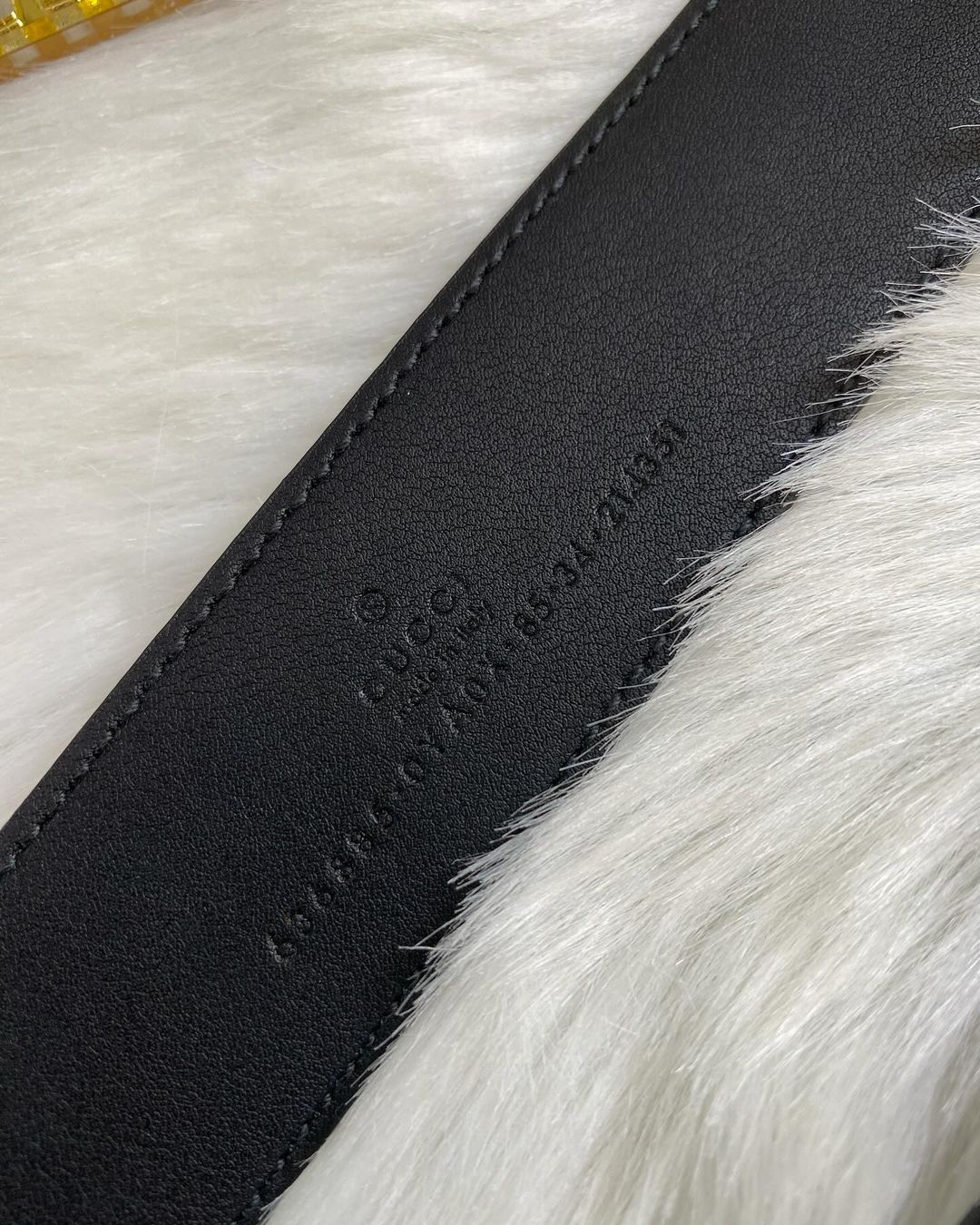 G Calfskin Interlocking Belt