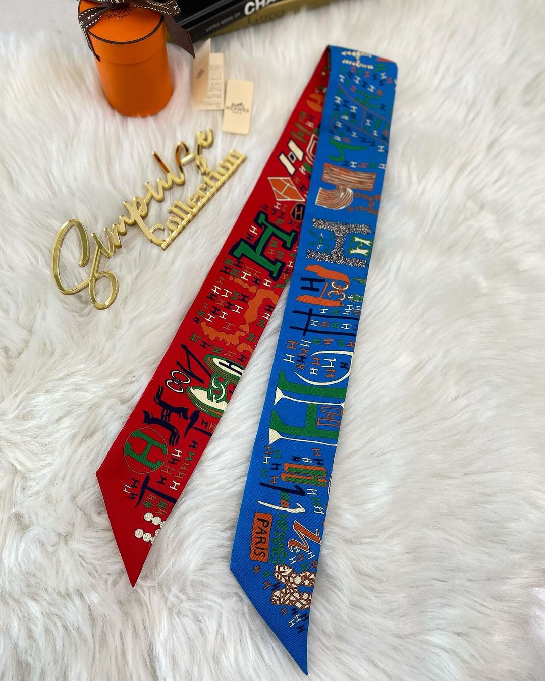 H TWILLY RED/BLUE