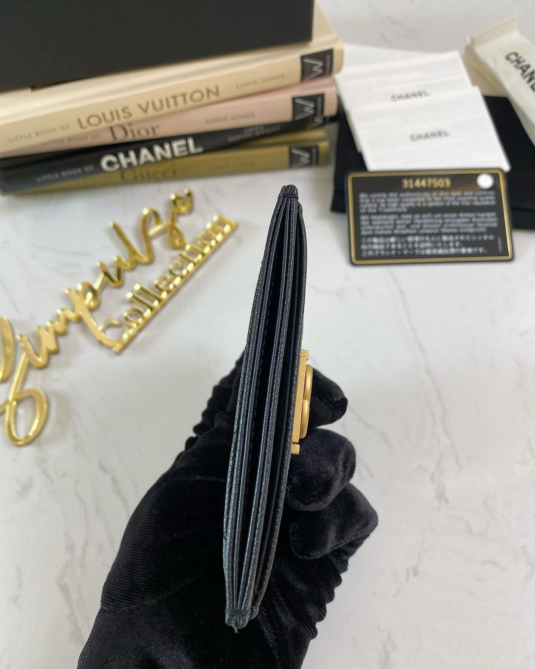 Caviar Leboy Cardholder Black