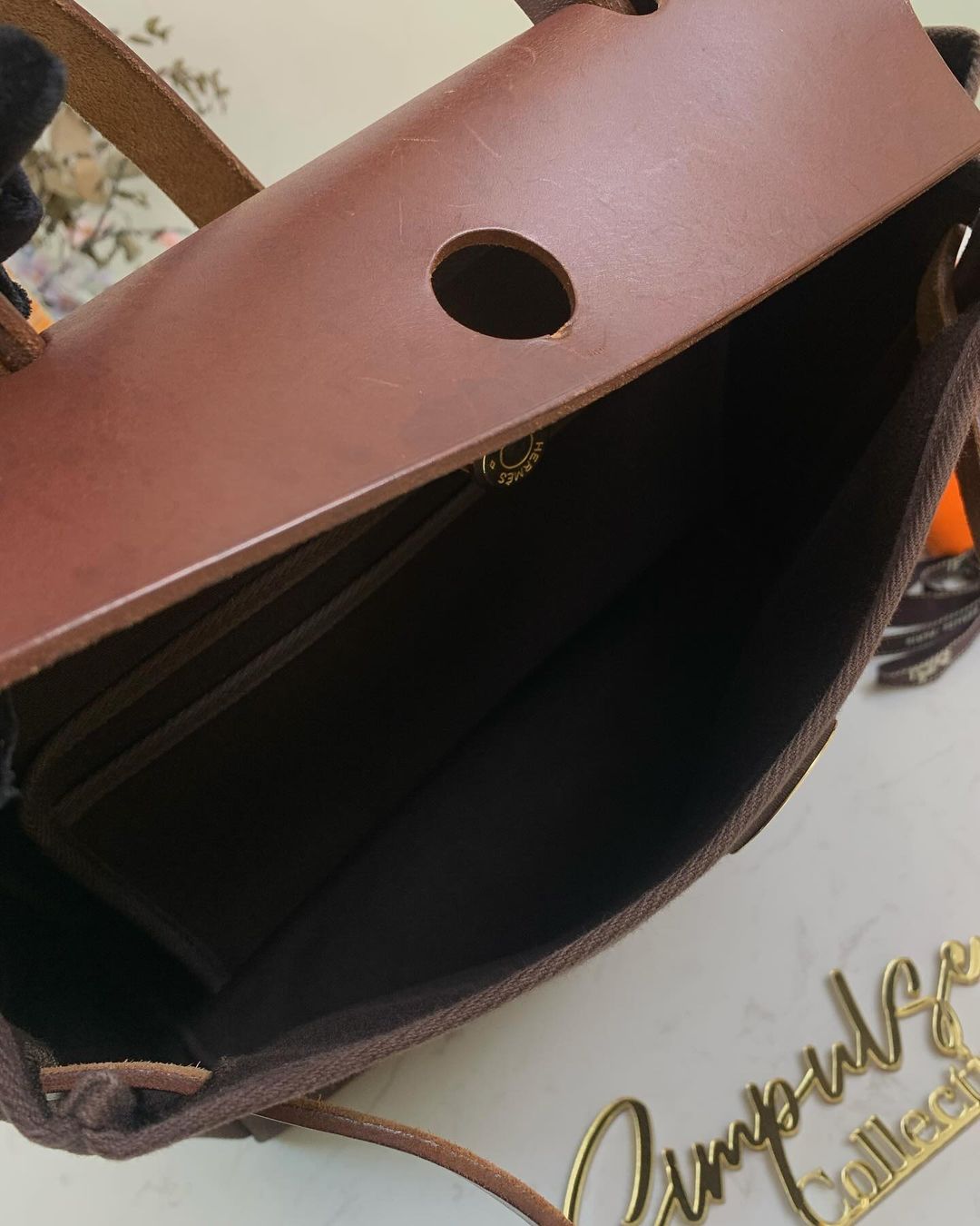 Herbag Vibrato and Leather Pm size