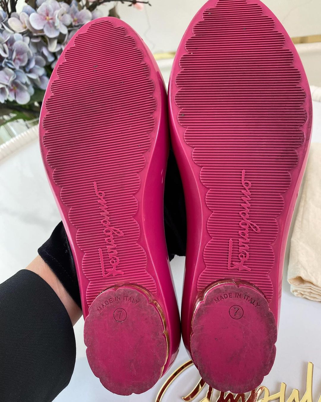 S Ferragamo Jelly Pink