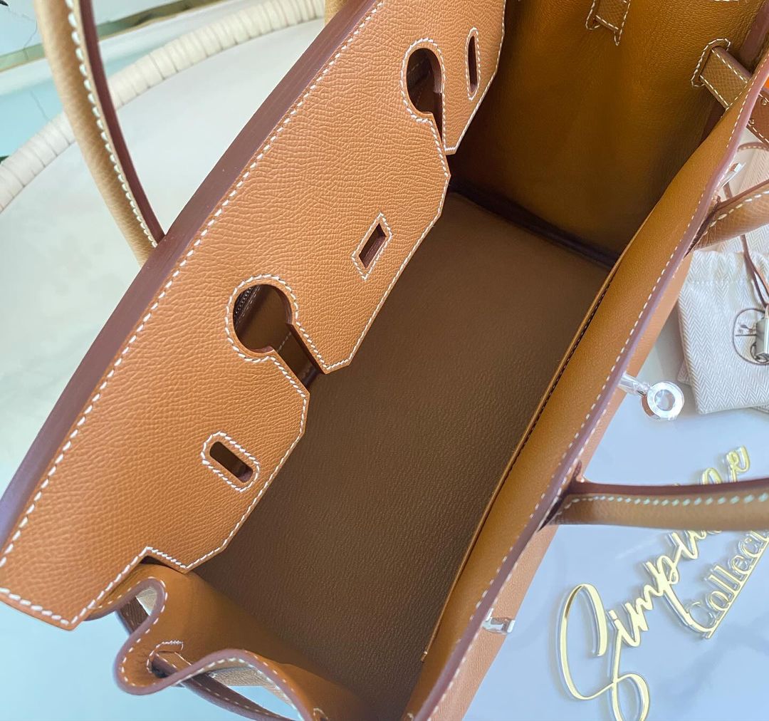 H Birkin 30 Gold in Epsom Leather PHW