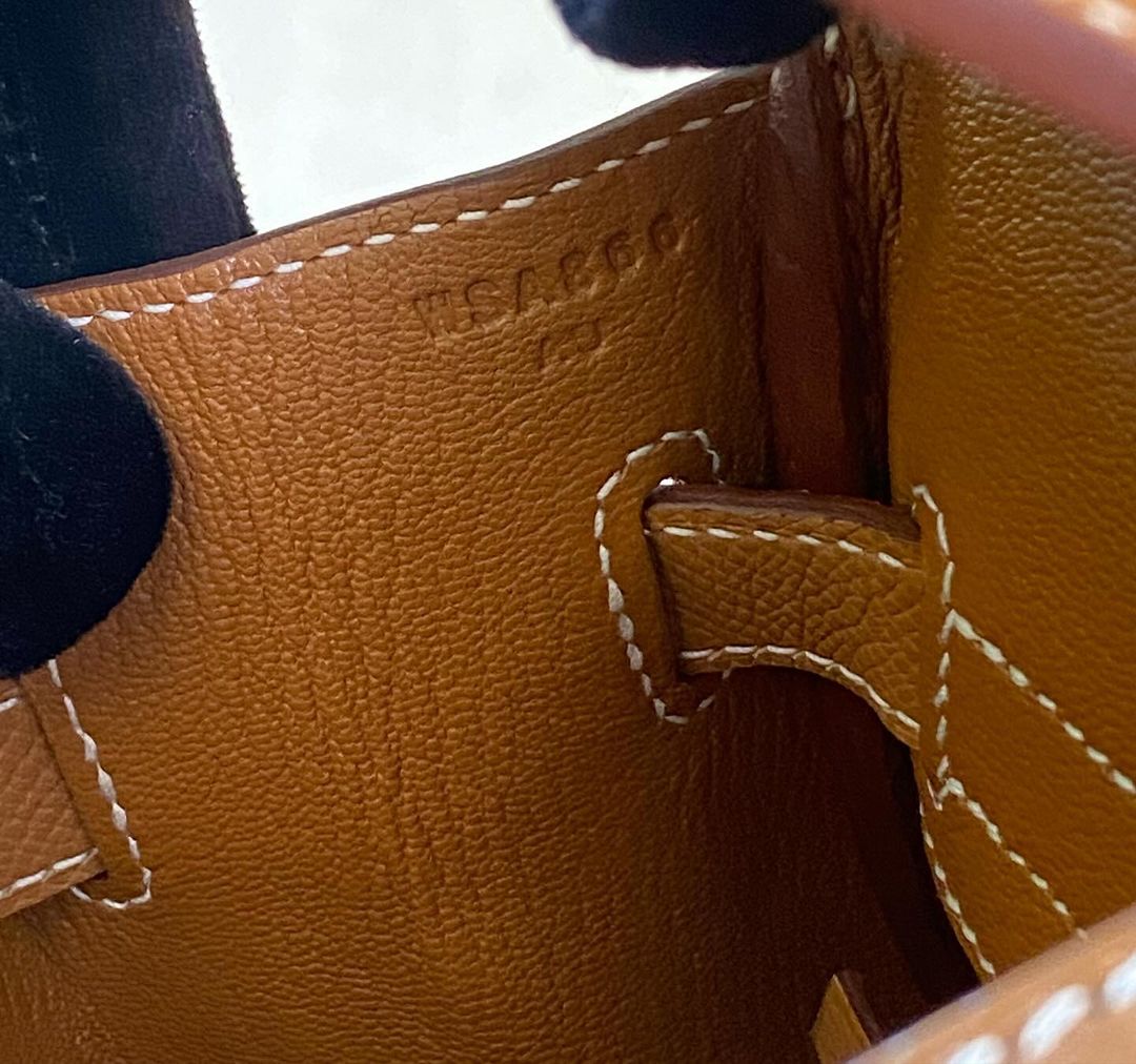 H Birkin 30 Gold in Epsom Leather PHW