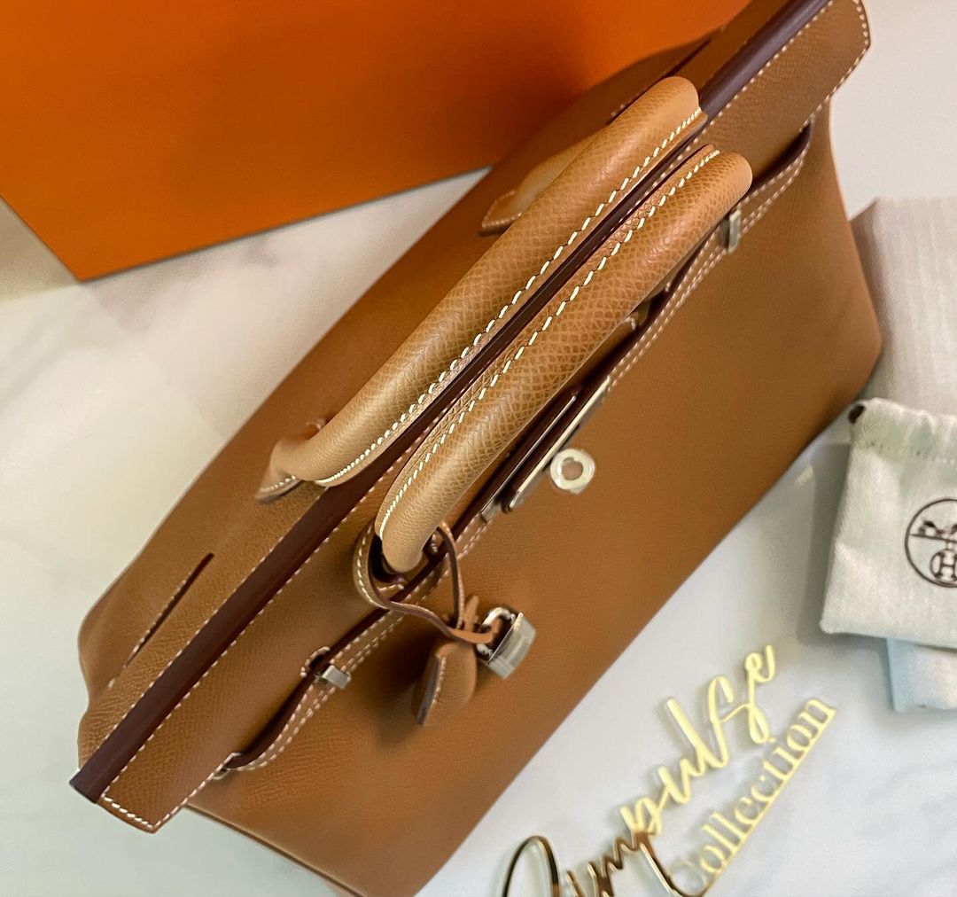 H Birkin 30 Gold in Epsom Leather PHW