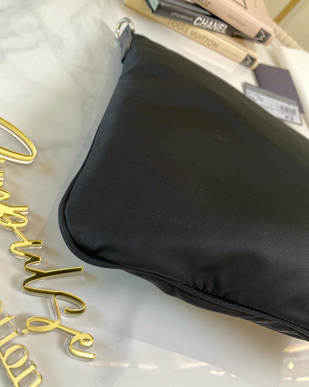 P Nylon Crossbody Bag