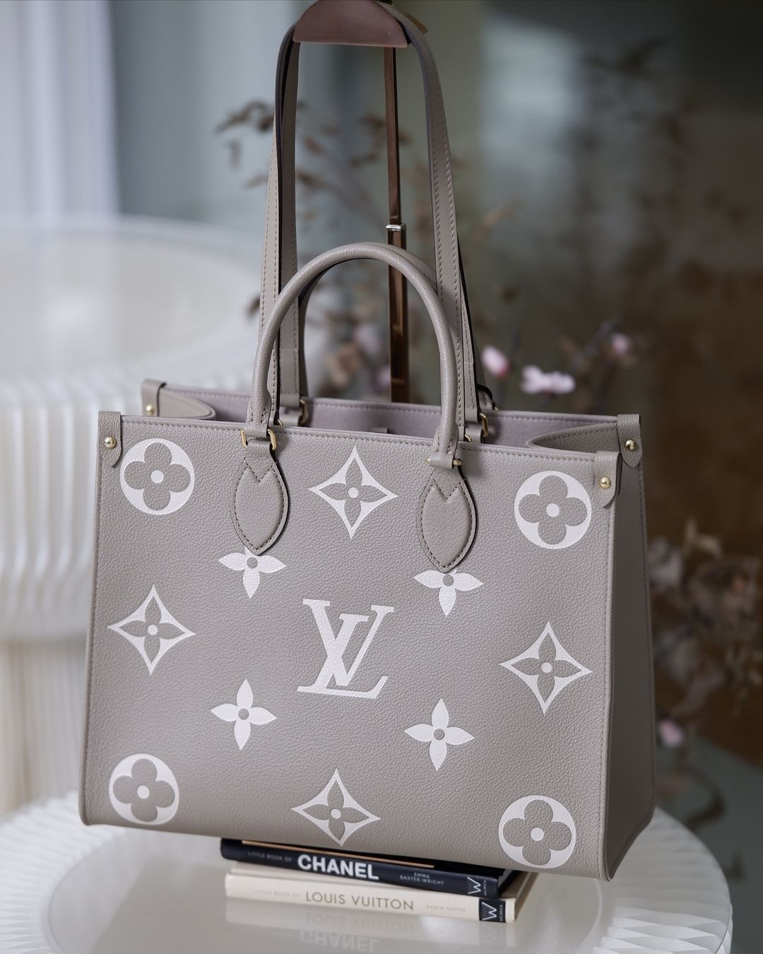 Louis Vuitton OTG Tourterelle Mono Empreinte Mm Size