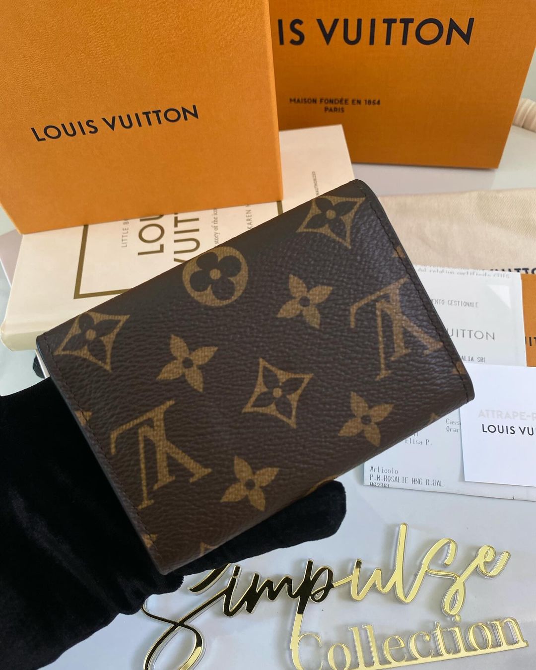 L V Mono Rosalie Coin Purse