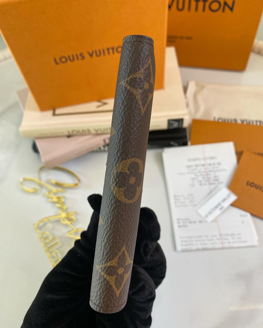 L V Mono Victorine Wallet