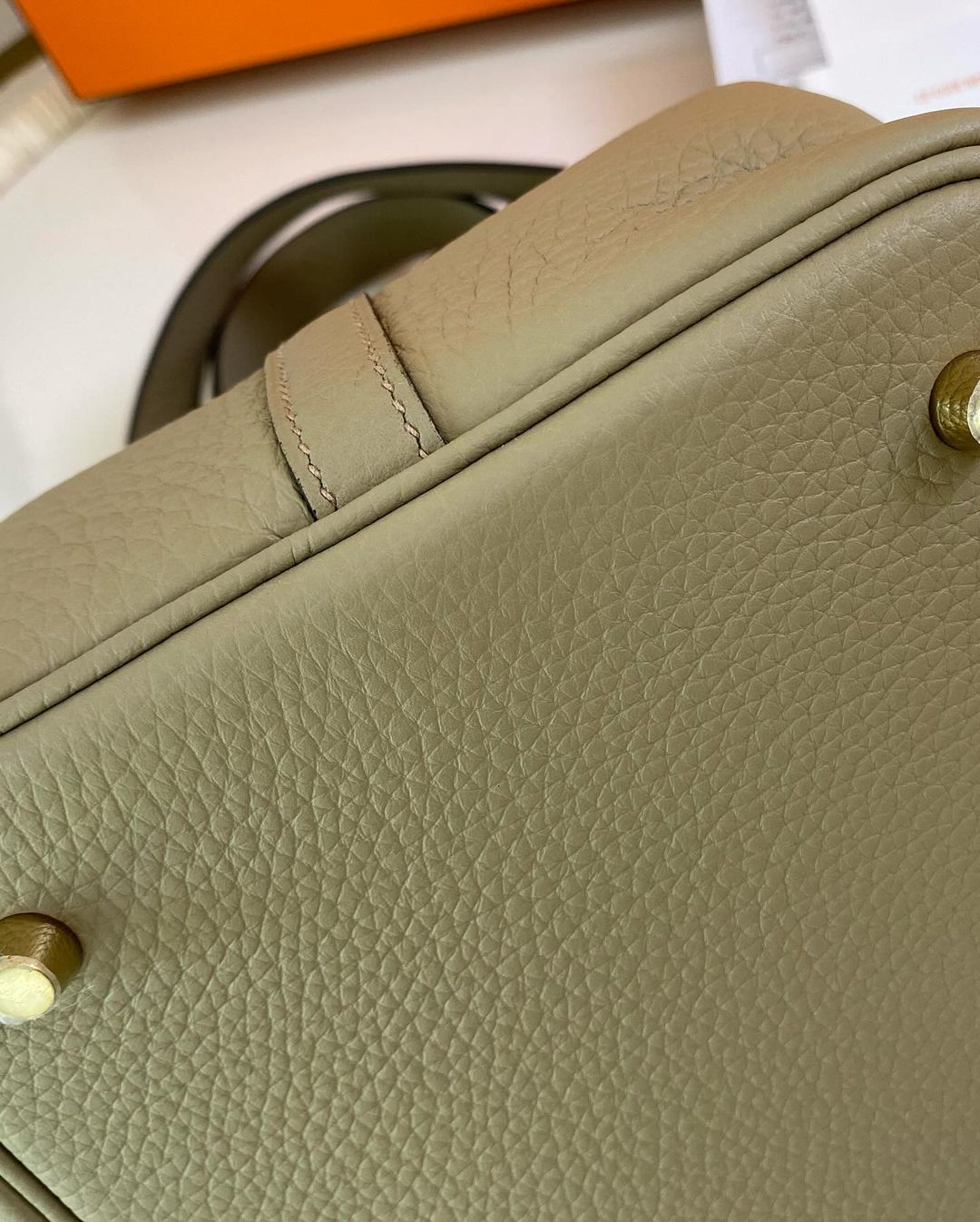 Hermes Picotin Lock 22 Beige Marfa GHW