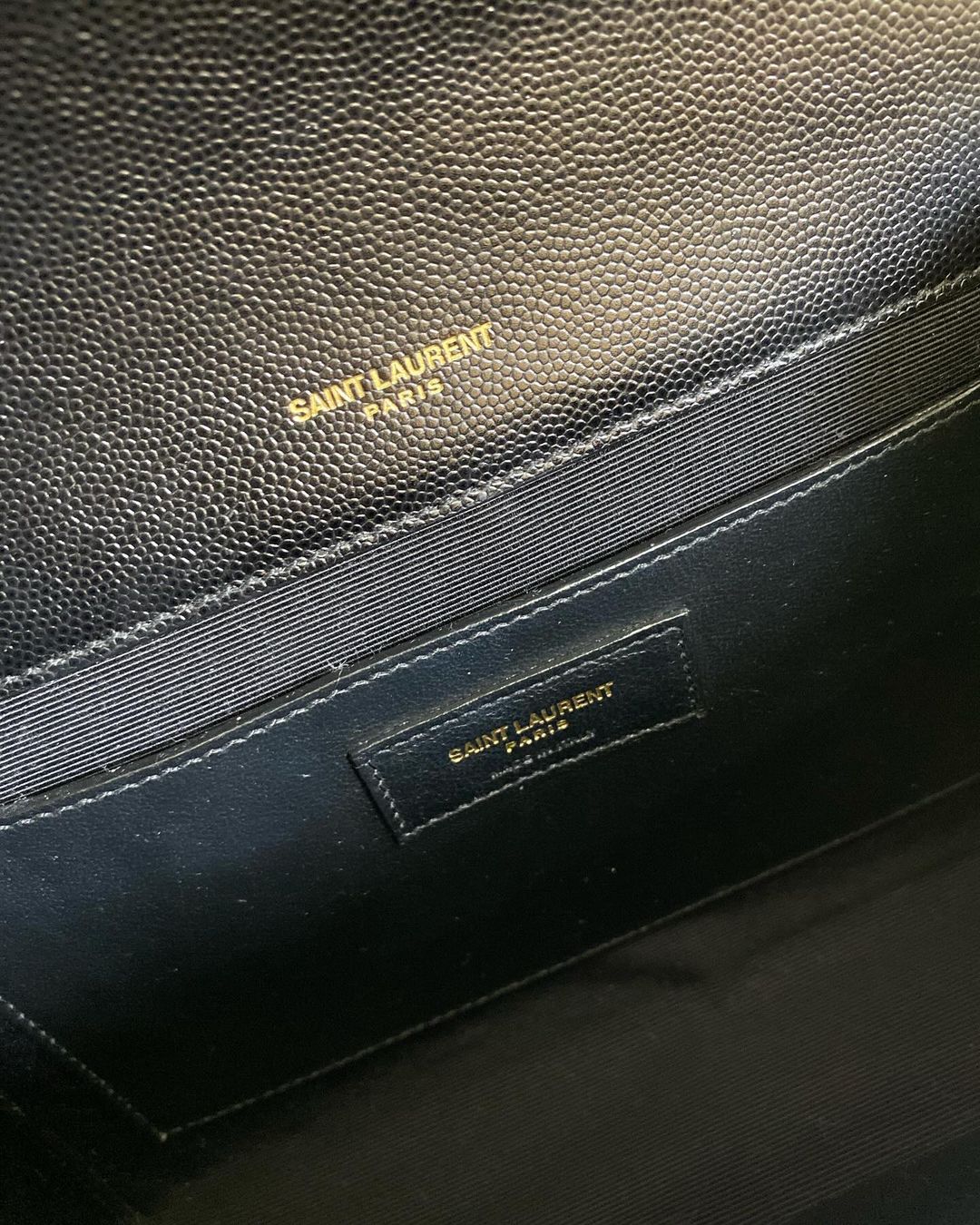 Yves Saint Laurent Medium Monogram Flap Bag GHW