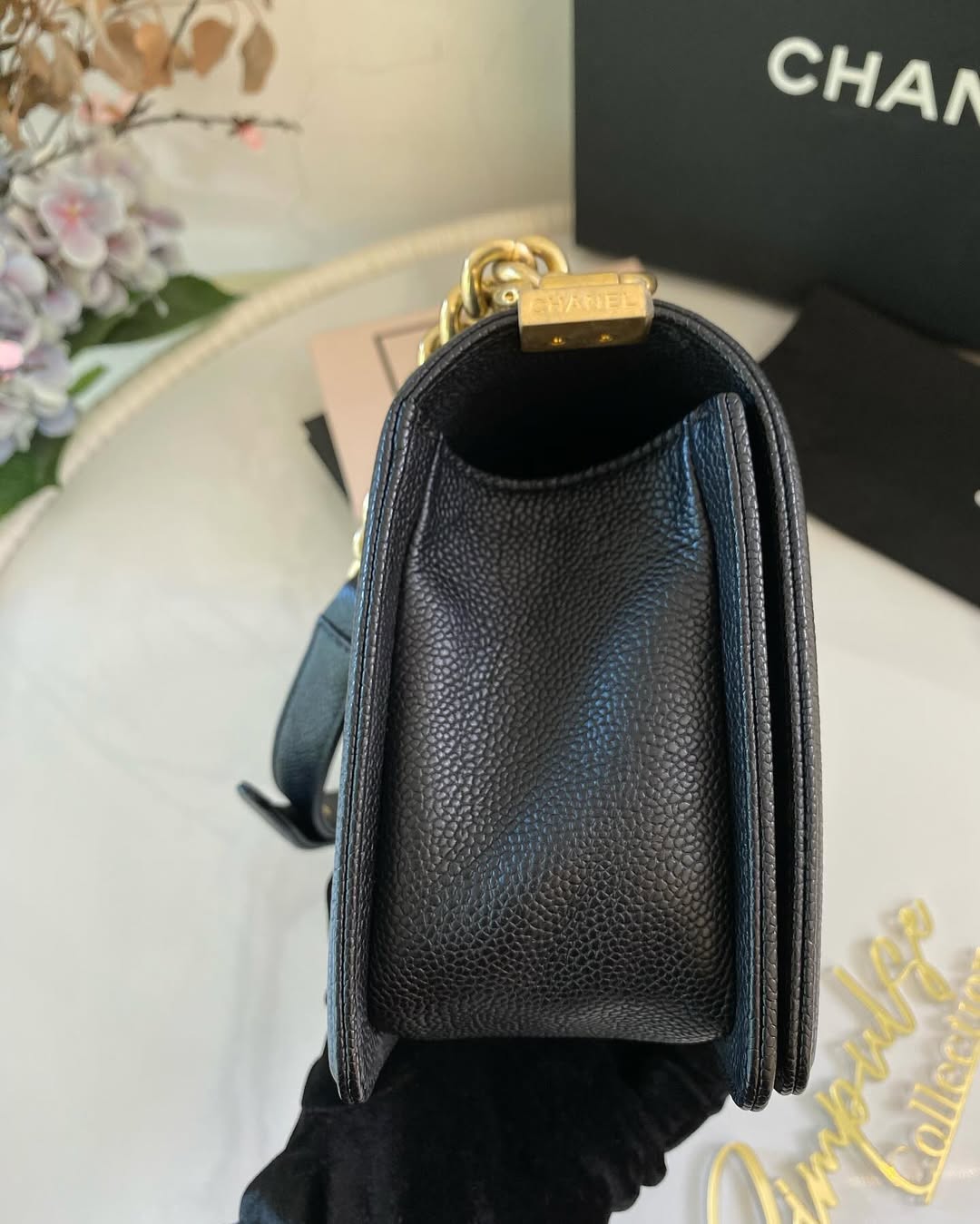 C Leboy Caviar Old Medium GHW