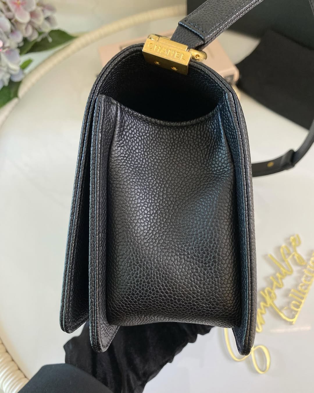 C Leboy Caviar Old Medium GHW