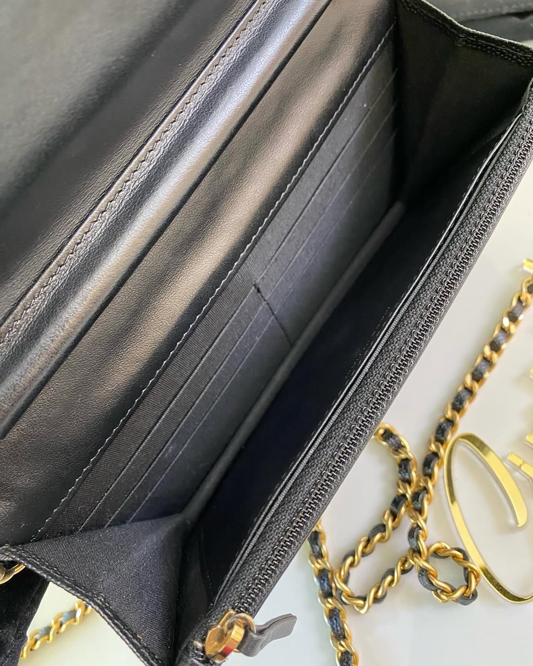 Chanel Leboy Caviar WOC GHW