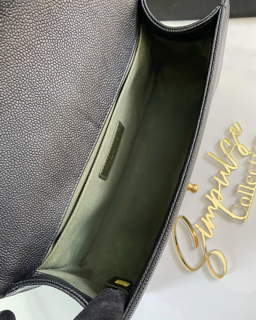 C Leboy Caviar Old Medium GHW