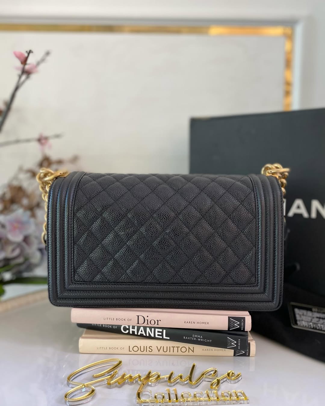 C Leboy Caviar Old Medium GHW