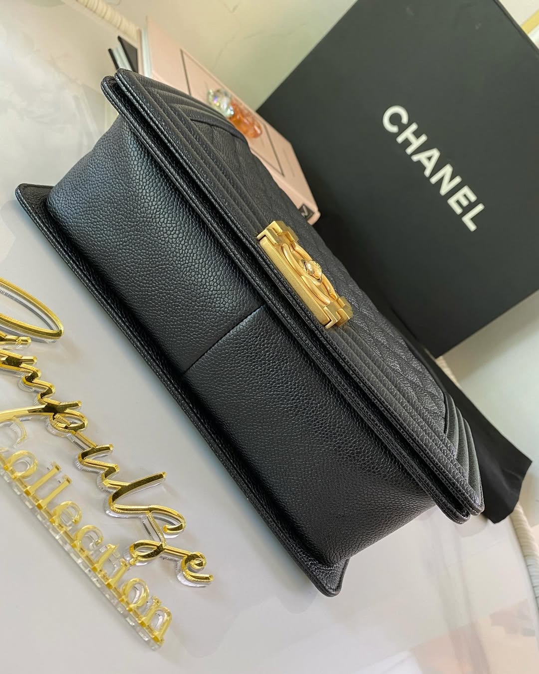 C Leboy Caviar Old Medium GHW