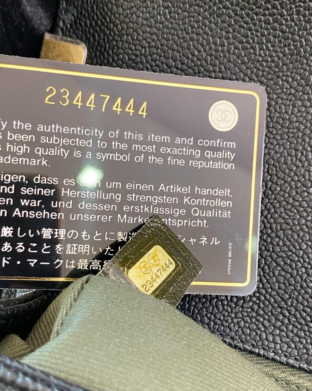 C Leboy Caviar Old Medium GHW