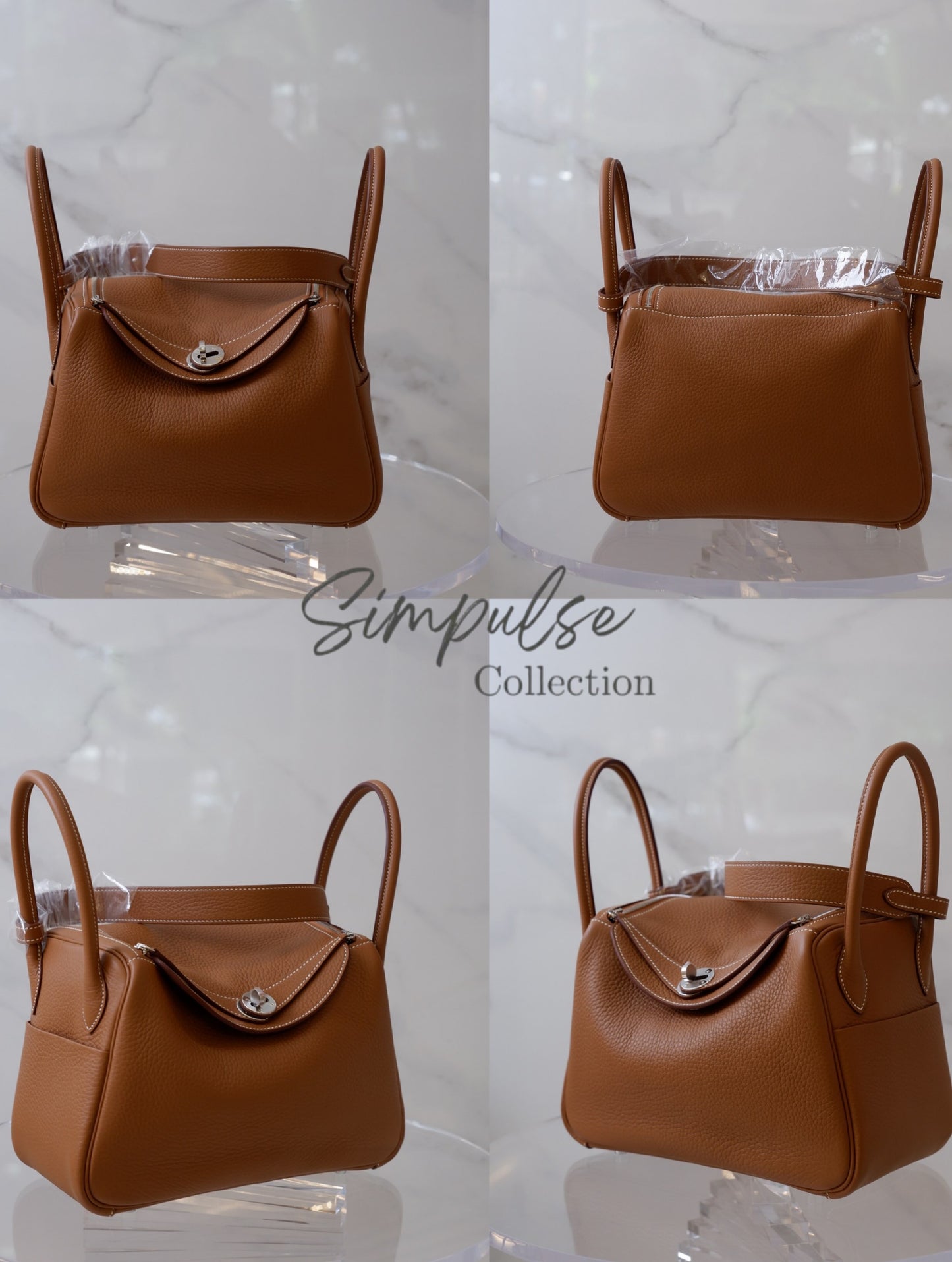 HERMES LINDY 26 CLEMENCE GOLD