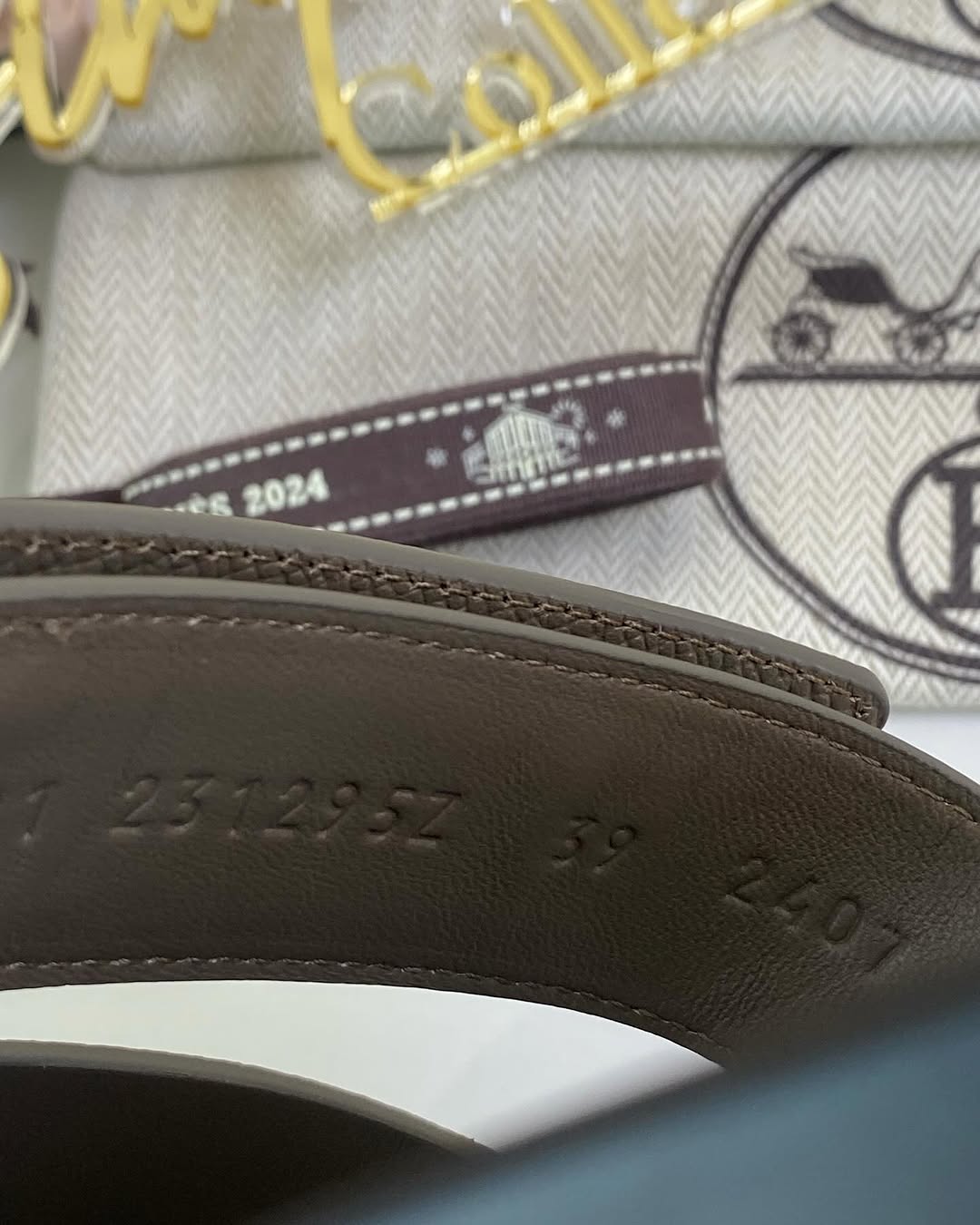 Hermes Chypre Etoupe