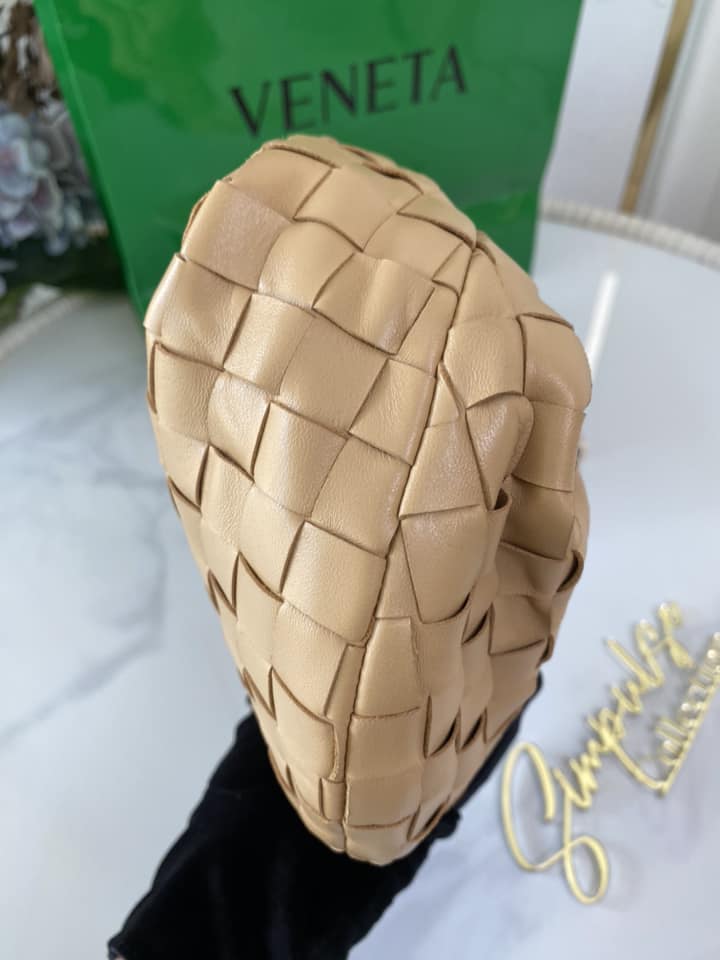 BV Mini Jodie in Almond Beige